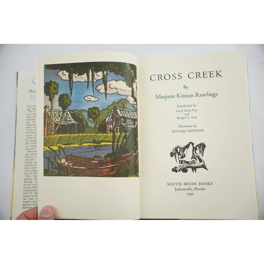 South‎ Moon Books Cross Creek Marjorie Kinnan Rawlings 1992 Signed Ltd Ed